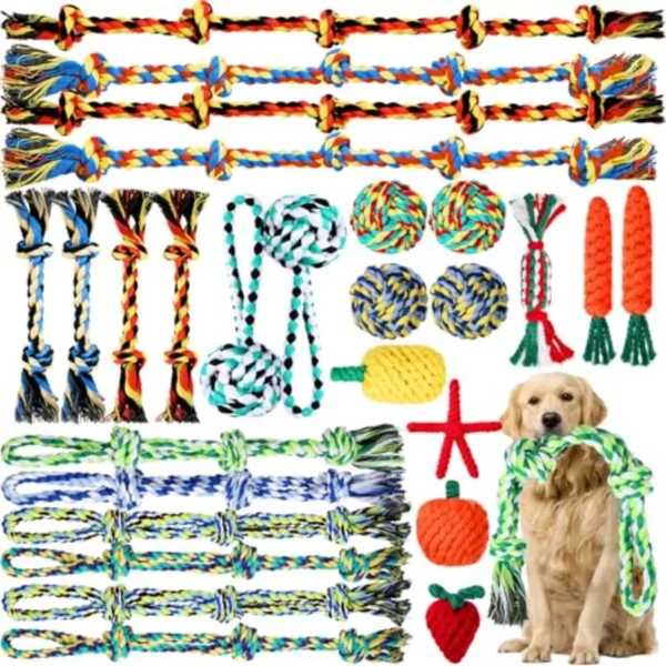 Heavy-Duty Dog Rope Toys