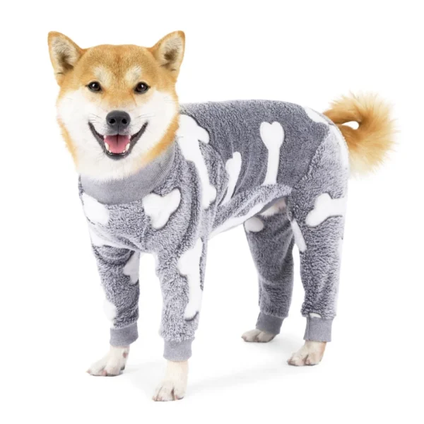 Winter Fleece Dog Jumpsuit
