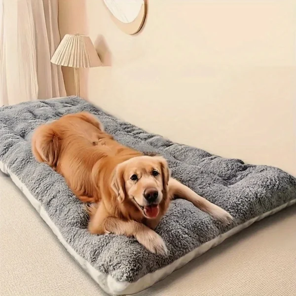 Large Plush Dog Bed