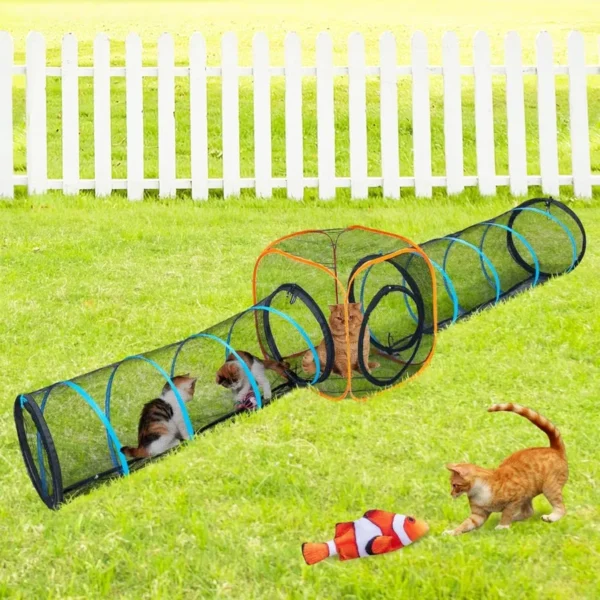 Collapsible Cat Tunnel Cube
