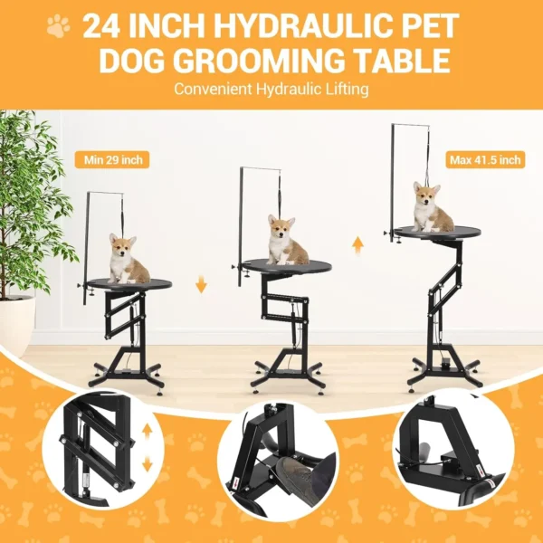 Hydraulic Dog Grooming Table