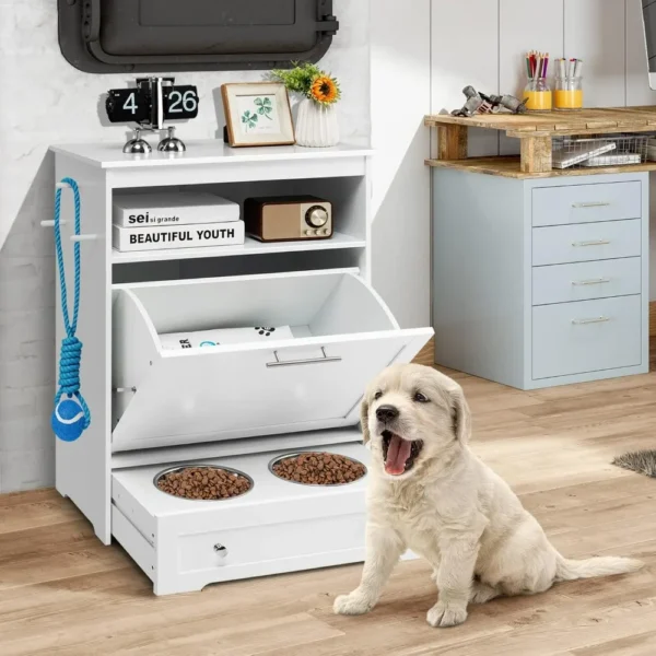 Pet Feeder Storage Station